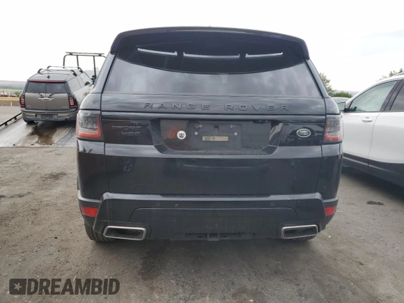 2018 Land Rover Range Rover Sport SE with VIN SALWG2RK6JA697037, listed as a Copart auction lot 59331374 with 85,124 mi miles and Salvage Title. Bid and sale history available at DreamBid. Image 6.