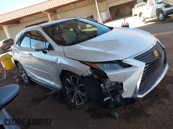 2017 Lexus RX 350 z VIN 2T2ZZMCA5HC038247, wystawiony jako IAAI lot #41657925 z przebiegiem Nie podano mil oraz . Historia ofert i sprzedaży dostępna na DreamBid. Obrazek 1.
