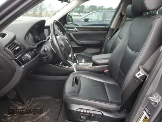 2015 BMW X3 xDrive28d with VIN 5UXWY3C57F0E95285, listed as a Copart auction lot 73287134 with 106,237 mi miles and Salvage Title. Bid and sale history available at carsss.com. Image 7.