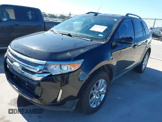 2013 Ford Edge SEL with VIN 2FMDK3JC8DBC54111, listed as a IAAI auction lot 41370384 with 141,419 mi miles. Bid and sale history available at carsss.com. Image 2.