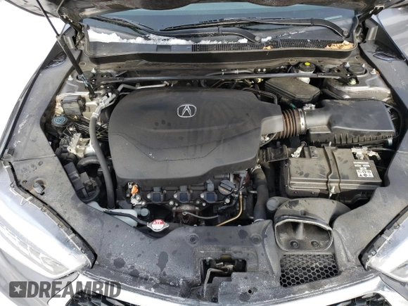 2020 Acura TLX with VIN 19UUB2F33LA001930, listed as a Copart auction lot 44854855 with 55,429 mi miles and Salvage Title. Bid and sale history available at carsss.com. Image 11.
