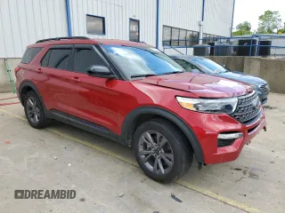 2022 Ford Explorer XLT z VIN 1FMSK8DHXNGA46673, wystawiony jako Copart lot #56525165 z przebiegiem 83 017 mil mil oraz Szkoda całkowita • Salvage title. Historia ofert i sprzedaży dostępna na DreamBid. Obrazek 4.