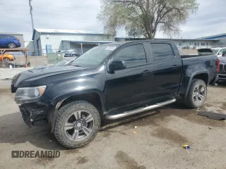 2018 Chevrolet Colorado 2WD Work Truck with VIN 1GCGSBEN5J1194951, listed as a Copart auction lot 52987955 with 153,695 mi miles and Salvage title. Bid and sale history available at DreamBid. Image 1.
