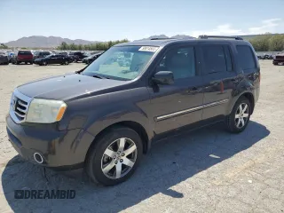 2013 Honda Pilot Touring z VIN 5FNYF3H98DB015861, wystawiony jako Copart lot #58814665 z przebiegiem 271 537 mil mil oraz Szkoda całkowita • Salvage title. Historia ofert i sprzedaży dostępna na DreamBid. Obrazek 1.