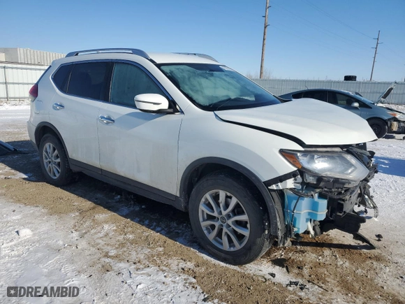 2017 Nissan Rogue SV with VIN KNMAT2MV2HP546539, listed as a Copart auction lot 45392605 with 112,827 mi miles and Salvage Title. Bid and sale history available at carsss.com. Image 4.