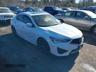 2022 Acura ILX w/Premium/A-Spec Package with VIN 19UDE2F82NA006980, listed as a IAAI auction lot 41426369 with 21,107 mi miles. Bid and sale history available at carsss.com. Image 1.