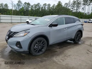 2023 Nissan Murano SV z VIN 5N1AZ2BS0PC109888, wystawiony jako Copart lot #55634775 z przebiegiem 16 510 mil mil oraz Szkoda całkowita • Salvage title. Historia ofert i sprzedaży dostępna na DreamBid. Obrazek 1.
