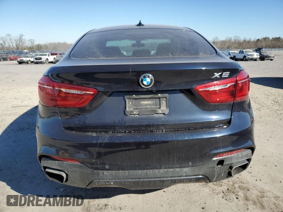 2016 BMW X6 xDrive35i with VIN 5UXKU2C54G0N83150, listed as a Copart auction lot 42018804 with 89,243 mi miles. Bid and sale history available at carsss.com. Image 6.