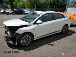 2020 Hyundai Ioniq Limited with VIN KMHC85LJ4LU061044, listed as a Copart auction lot 58514355 with 41,752 mi miles and Salvage title. Bid and sale history available at DreamBid. Image 1.