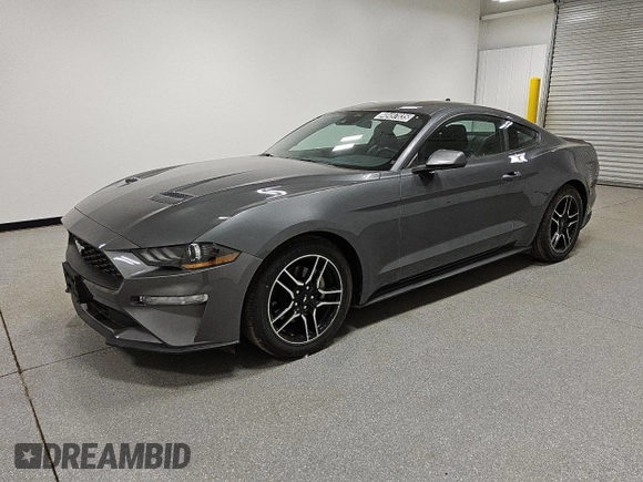 2023 Ford Mustang EcoBoost with VIN 1FA6P8TH3P5110209, listed as a Copart auction lot 48497035 with 30,770 mi miles and Clean Title. Bid and sale history available at carsss.com. Image 1.