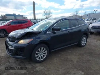 2011 Mazda CX-7 i Sport with VIN JM3ER2B58B0390971, listed as a IAAI auction lot 41694565 with 124,456 mi miles. Bid and sale history available at carsss.com. Image 2.