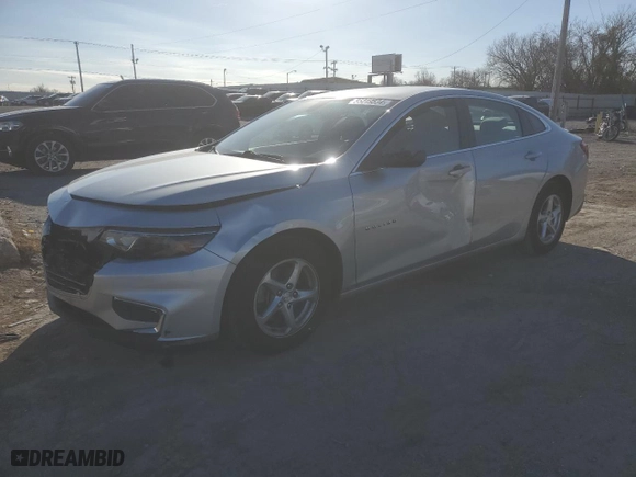 2017 Chevrolet Malibu LS with VIN 1G1ZC5ST9HF124093, listed as a Copart auction lot 85219534 with NaN miles and Salvage Title. Bid and sale history available at carsss.com. Image 1.