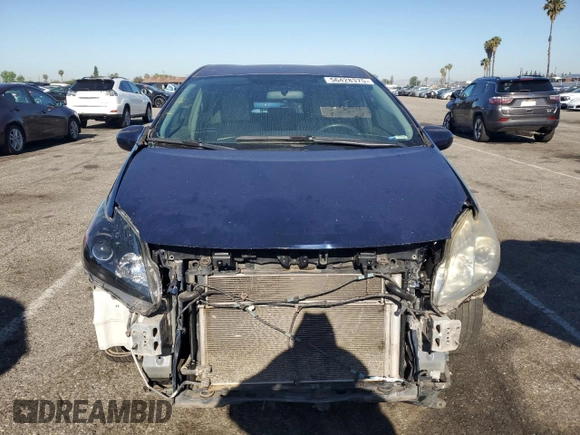 2012 Toyota Prius One with VIN JTDKN3DU2C1497799, listed as a Copart auction lot 56428375 with 208,195 mi miles and Salvage Title. Bid and sale history available at DreamBid. Image 5.