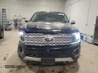 2018 Ford Expedition Max Platinum with VIN 1FMJK1MT4JEA64566, listed as a Copart auction lot 84215404 with 112,938 mi miles and Salvage title. Bid and sale history available at DreamBid. Image 5.