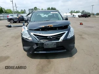 2015 Nissan Versa SV with VIN 3N1CN7AP4FL831812, listed as a Copart auction lot 59903055 with 92,405 mi miles and Salvage title. Bid and sale history available at DreamBid. Image 13.