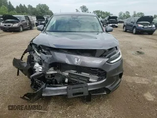 2024 Honda HR-V EX-L with VIN 3CZRZ2H72RM746142, listed as a Copart auction lot 59105515 with 10,962 mi miles and Salvage title. Bid and sale history available at DreamBid. Image 13.
