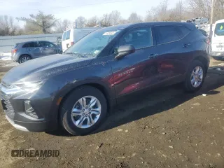 2021 Chevrolet Blazer LT z VIN 3GNKBHR41MS529423, wystawiony jako Copart lot #41809645 z przebiegiem Nie podano mil oraz Szkoda całkowita • Salvage title. Historia ofert i sprzedaży dostępna na DreamBid. Obrazek 1.