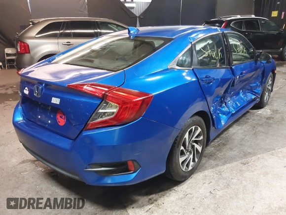 2017 Honda Civic EX z VIN 2HGFC2F71HH511341, wystawiony jako IAAI lot #42250759 z przebiegiem 252 099 mil mil oraz . Historia ofert i sprzedaży dostępna na DreamBid. Obrazek 4.