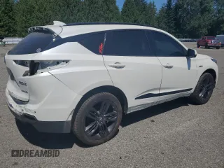2019 Acura RDX w/A-Spec Pkg with VIN 5J8TC2H64KL027522, listed as a Copart auction lot 65029545 with 114,112 mi miles and Salvage title. Bid and sale history available at DreamBid. Image 3.