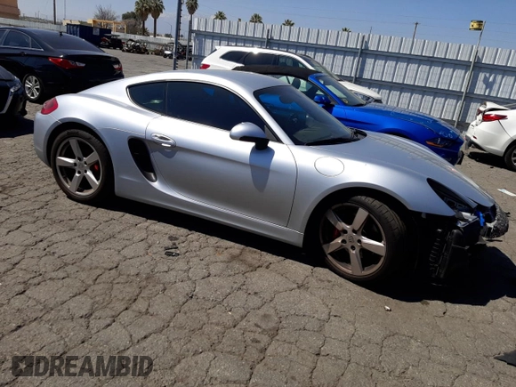 2016 Porsche Cayman S with VIN WP0AB2A83GK185156, listed as a Copart auction lot 47107573 with 86,067 mi miles and . Bid and sale history available at DreamBid. Image 4.