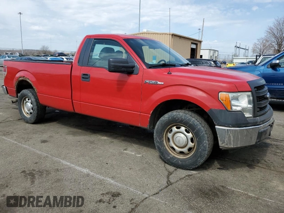 2013 Ford F-150 XL with VIN 1FTMF1CMXDKD46359, listed as a Copart auction lot 50999305 with 176,751 mi miles and Clean Title. Bid and sale history available at carsss.com. Image 4.