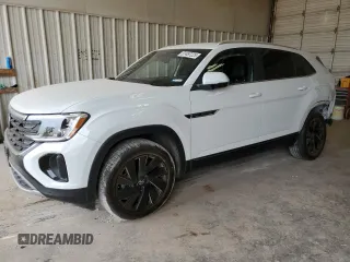 2024 Volkswagen Atlas SE z VIN 1V2JE2CA6RC225765, wystawiony jako Copart lot #51457225 z przebiegiem 16 604 mil mil oraz Szkoda całkowita • Salvage title. Historia ofert i sprzedaży dostępna na DreamBid. Obrazek 1.
