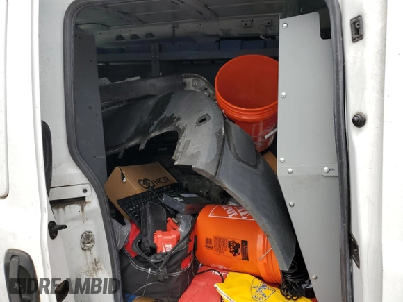 2016 Ram ProMaster City Cargo Tradesman with VIN ZFBERFAT5G6B63554, listed as a Copart auction lot 61101405 with 128,170 mi miles and Salvage title. Bid and sale history available at DreamBid. Image 11.