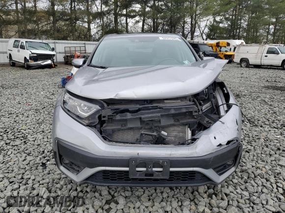 2021 Honda CR-V EX-L with VIN 2HKRW2H82MH604007, listed as a Copart auction lot 52977285 with 40,349 mi miles and Salvage title. Bid and sale history available at DreamBid. Image 5.