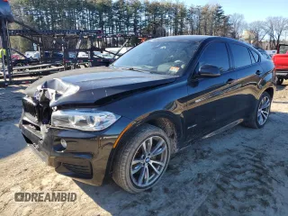 2016 BMW X6 xDrive50i with VIN 5UXKU6C53G0R34489, listed as a Copart auction lot 41862014 with 97,534 mi miles. Bid and sale history available at carsss.com. Image 1.