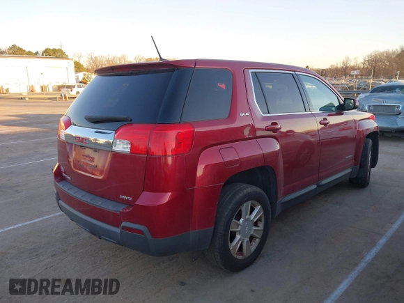 2013 GMC Terrain SLE with VIN 2GKFLREK8D6414726, listed as a IAAI auction lot 41709116 with 158,527 mi miles. Bid and sale history available at carsss.com. Image 4.