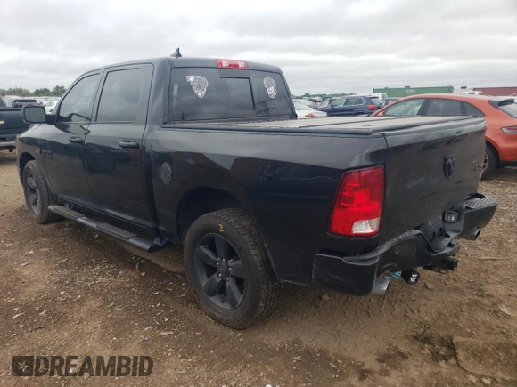 2018 Ram 1500 Big Horn with VIN 1C6RR7LM6JS282808, listed as a Copart auction lot 65114874 with 140,059 mi miles and Salvage Title. Bid and sale history available at carsss.com. Image 2.