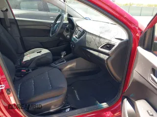 2022 Hyundai Accent SE with VIN 3KPC24A6XNE183245, listed as a IAAI auction lot 42216371 with 20,599 mi miles and . Bid and sale history available at DreamBid. Image 5.
