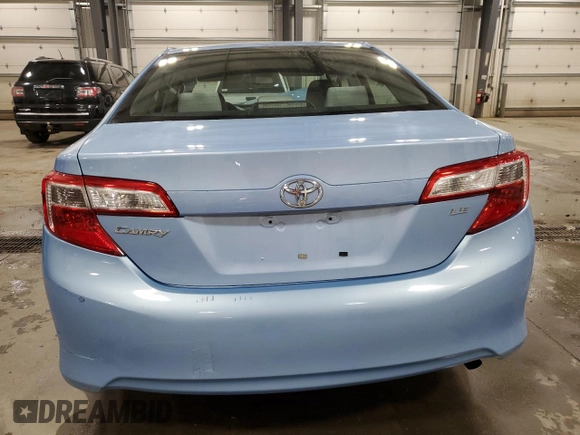 2013 Toyota Camry L with VIN 4T4BF1FK1DR325245, listed as a Copart auction lot 49790245 with 108,321 mi miles and Salvage Title. Bid and sale history available at carsss.com. Image 6.