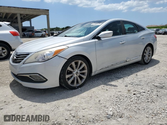 2015 Hyundai Azera Limited z VIN KMHFH4JG1FA474978, wystawiony jako Copart lot #57388475 z przebiegiem 172 437 mil mil oraz Czysty tytuł • Clean title. Historia ofert i sprzedaży dostępna na DreamBid. Obrazek 1.
