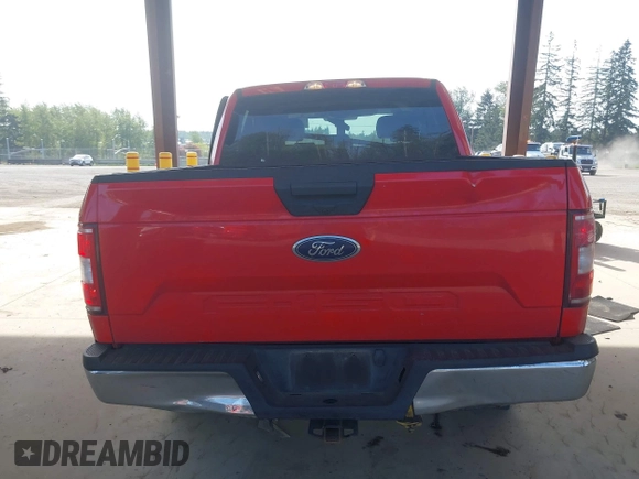 2018 Ford F-150 XL with VIN 1FTEW1EBXJKE16406, listed as a IAAI auction lot 42127221 with 97,408 mi miles. Bid and sale history available at carsss.com. Image 16.