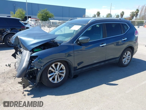 2016 Nissan Rogue SL with VIN 5N1AT2MT1GC850963, listed as a IAAI auction lot 41871209 with 110,006 mi miles. Bid and sale history available at carsss.com. Image 16.