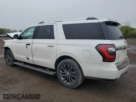 2019 Ford Expedition Max Limited with VIN 1FMJK2AT4KEA03732, listed as a Copart auction lot 55733215 with 76,962 mi miles and Salvage title. Bid and sale history available at DreamBid. Image 2.
