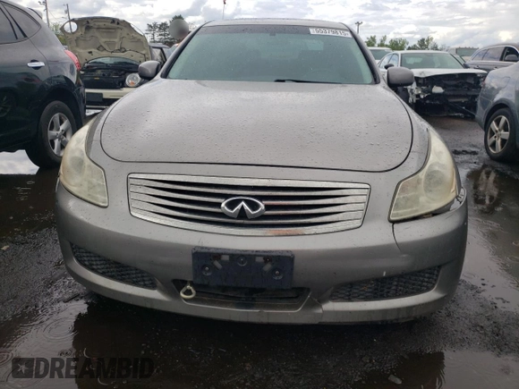 2007 Infiniti G35 G35x with VIN JNKBV61FX7M801312, listed as a Copart auction lot 55379815 with 152,316 mi miles and Salvage Title. Bid and sale history available at DreamBid. Image 5.
