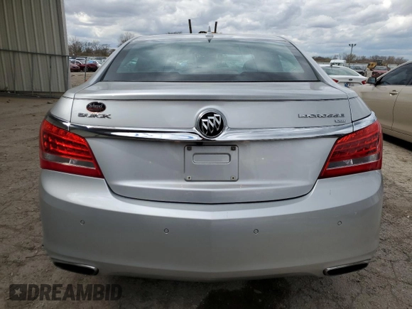 2014 Buick LaCrosse Leather with VIN 1G4GC5G39EF165516, listed as a Copart auction lot 53138105 with 56,715 mi miles and Clean title. Bid and sale history available at DreamBid. Image 6.