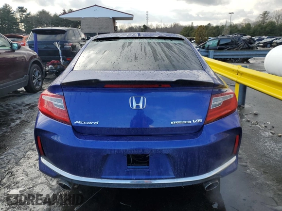 2016 Honda Accord Touring with VIN 1HGCT2B03GA004174, listed as a Copart auction lot 44200755 with 109,888 mi miles and Salvage Title. Bid and sale history available at DreamBid. Image 6.