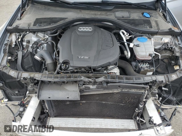 2017 Audi A6 Premium Plus with VIN WAUG8AFCXHN097380, listed as a Copart auction lot 52740875 with 44,613 mi miles and Salvage Title. Bid and sale history available at carsss.com. Image 11.