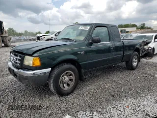2002 Ford Ranger XL Fleet with VIN 1FTYR44U42PA17990, listed as a Copart auction lot 54319805 with 188,960 mi miles and Salvage title. Bid and sale history available at DreamBid. Image 1.