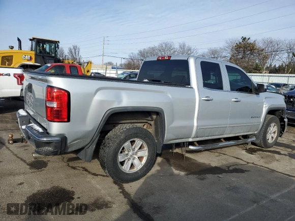2014 GMC Sierra 1500 SLE with VIN 1GTR1UEH2EZ374283, listed as a Copart auction lot 45967225 with 197,854 mi miles and Salvage Title. Bid and sale history available at carsss.com. Image 3.