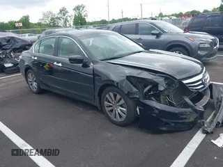 2011 Honda Accord EX-L with VIN 1HGCP3F82BA013273, listed as a IAAI auction lot 42158147 with 165,758 mi miles and . Bid and sale history available at DreamBid. Image 1.