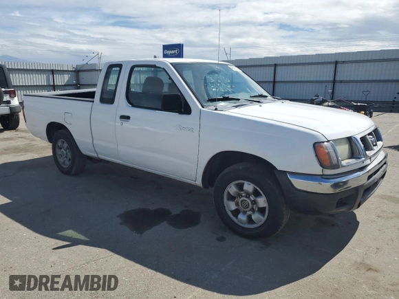 1998 Nissan Frontier XE with VIN 1N6DD26S1WC358383, listed as a Copart auction lot 48266675 with 123,105 mi miles and Salvage title. Bid and sale history available at DreamBid. Image 4.