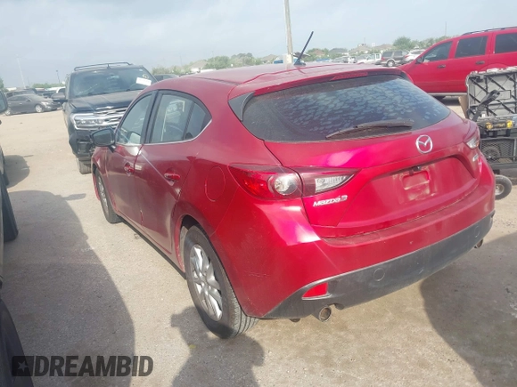 2014 Mazda Mazda3 i Touring with VIN JM1BM1L78E1100263, listed as a IAAI auction lot 41941156 with 158,888 mi miles. Bid and sale history available at carsss.com. Image 3.