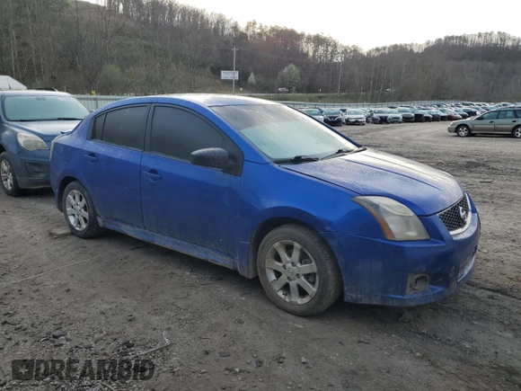 2010 Nissan Sentra S with VIN 3N1AB6APXAL668473, listed as a Copart auction lot 51509905 with Not Provided miles and Salvage Title. Bid and sale history available at carsss.com. Image 4.