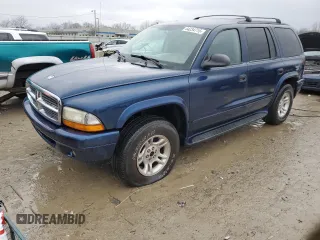 2003 Dodge Durango SLT Plus z VIN 1D4HS58N23F610044, wystawiony jako Copart lot #44234715 z przebiegiem 75 950 mil mil oraz Nie do naprawy • Non repairable. Historia ofert i sprzedaży dostępna na DreamBid. Obrazek 1.