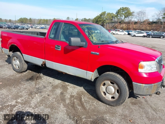 2008 Ford F-150 with VIN 1FTVF14568KB72047, listed as a IAAI auction lot 41842700 with 46,888 mi miles and . Bid and sale history available at DreamBid. Image 1.