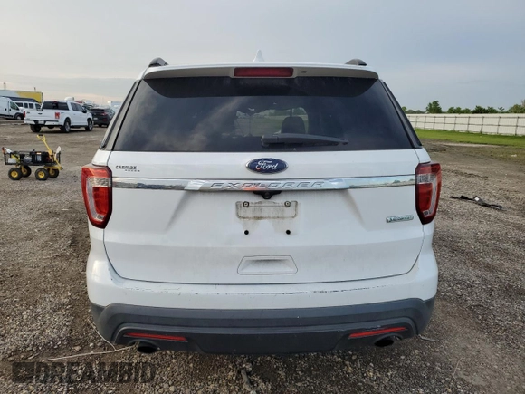 2017 Ford Explorer with VIN 1FM5K7BH8HGD98505, listed as a Copart auction lot 69873874 with Not Provided miles and Non Repairable. Bid and sale history available at DreamBid. Image 6.